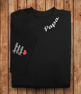 A father's love is forever imprinted on a child's heart. Gift your dad this special tee.