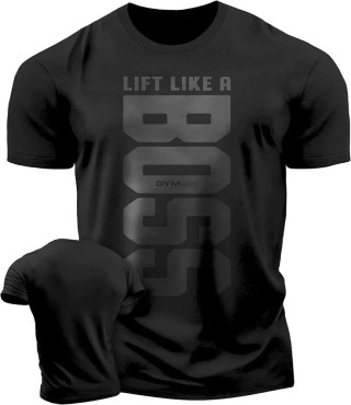 Get motivated to get into the gym so that you look good in this tee.
