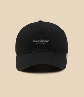 Show your confidence in this awesome cap.