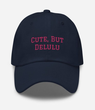 Gift this cute baseball cap to that friend who's a bit delulu